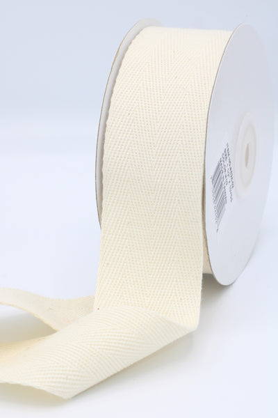 Cotton Twill Tape, 1.5” by 10 yards