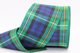 Edinburgh Tartan,(5 , 27 yds)Campbell, Scottish Plaid Ribbon, 2 3/4”, 1.5”, 1”, 5/8”, Christmas Ribbon