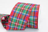 Edinburgh Tartan,(5 , 27 yds) Royal Stewart, Scottish Plaid Ribbon, 2 3/4”, 1.5”, 1”, 5/8”, Christmas Ribbon
