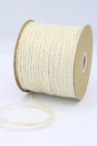 Jute Twine Rope, 100 yards. Red, Black, Pink, Orange, Lt Blue, Royal, Natural, Moss.