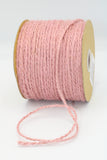 Jute Twine Rope, 100 yards. Red, Black, Pink, Orange, Lt Blue, Royal, Natural, Moss.
