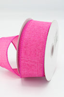 Linen Wired Ribbon, 1.5” by 10 yds