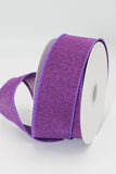 Linen Wired Ribbon, 1.5” by 10 yds