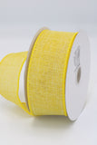 Linen Wired Ribbon, 1.5” by 10 yds